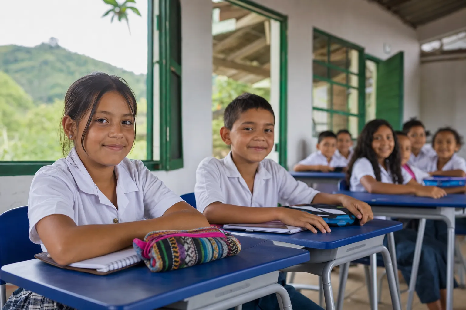 Más de 670 mil estudiantes rurales reciben la mayor dotación escolar de la historia