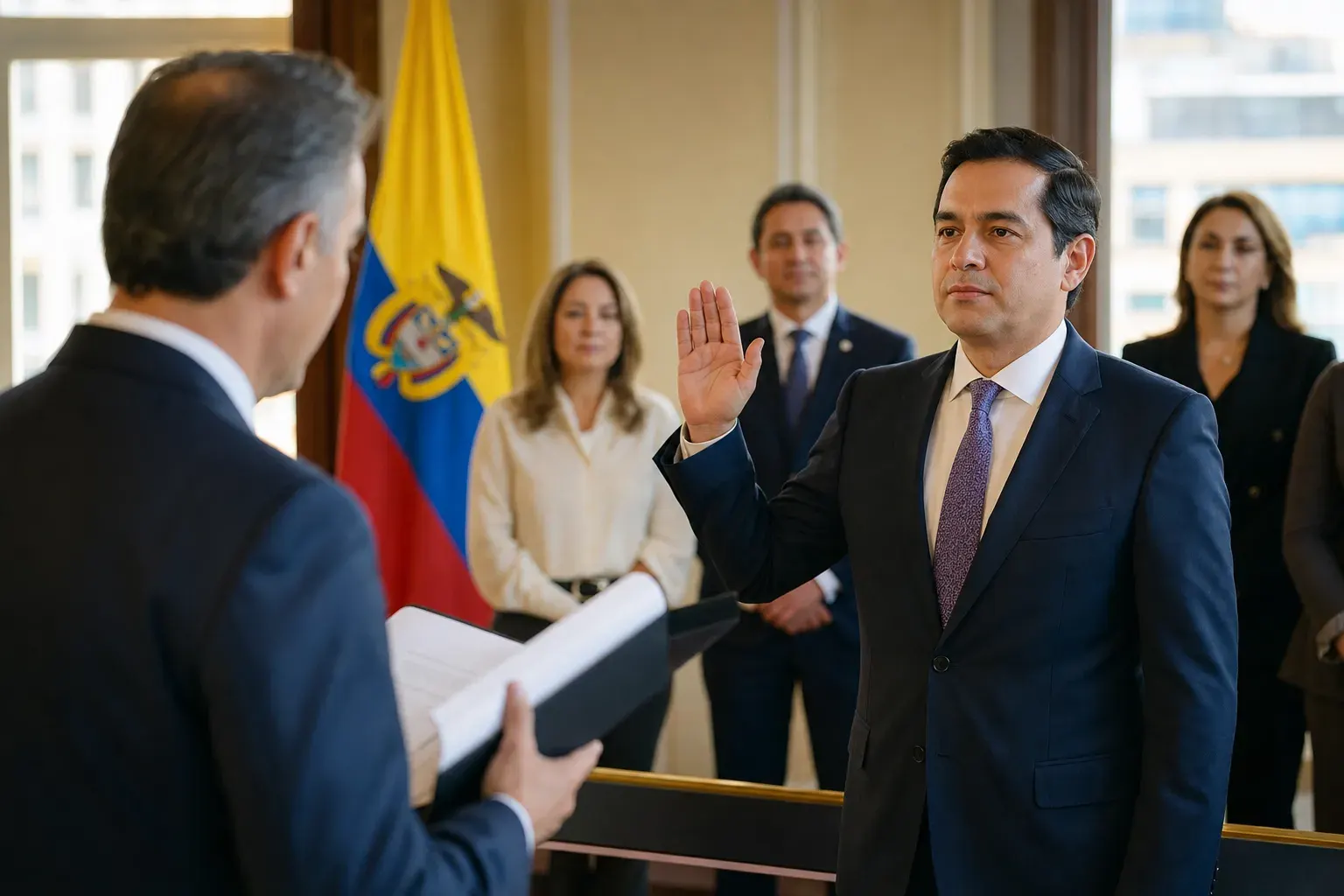 Richard Caicedo asume presidencia de Icetex tras posesión ante Ministerio de Hacienda